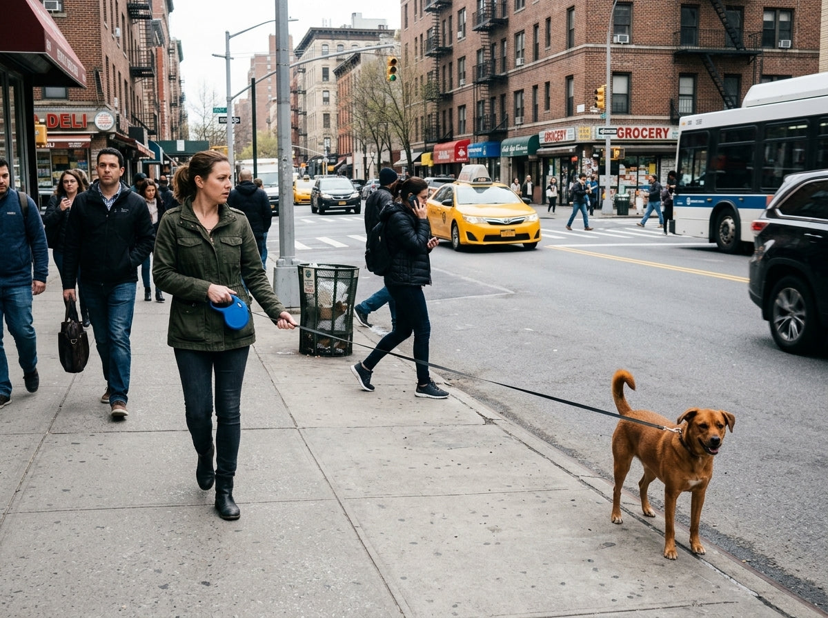Retractable Leashes: When They're a Bad Idea (and When a Brake Changes That)
