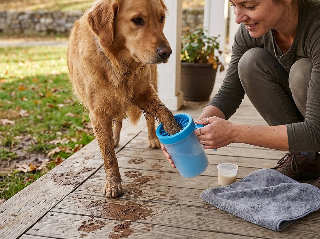 Muddy Paws After Every Walk? What a Paw Cleaner Actually Does
