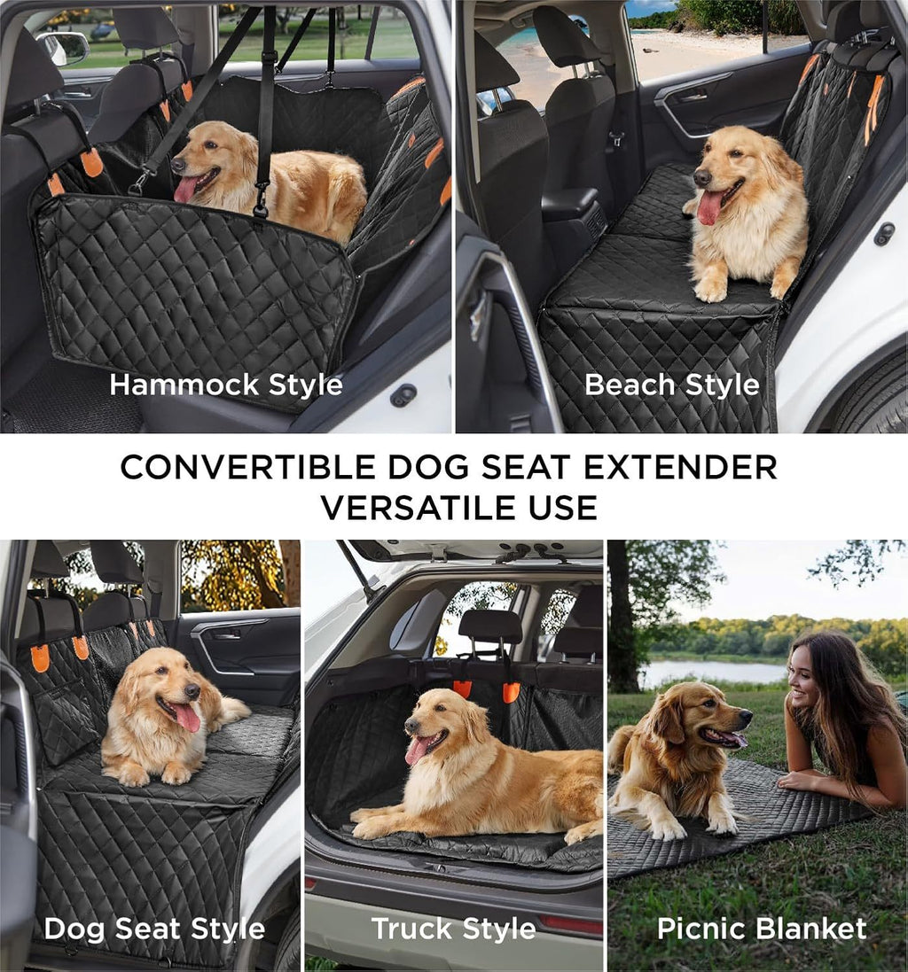 Hard-base dog back seat hammock - product image 3
