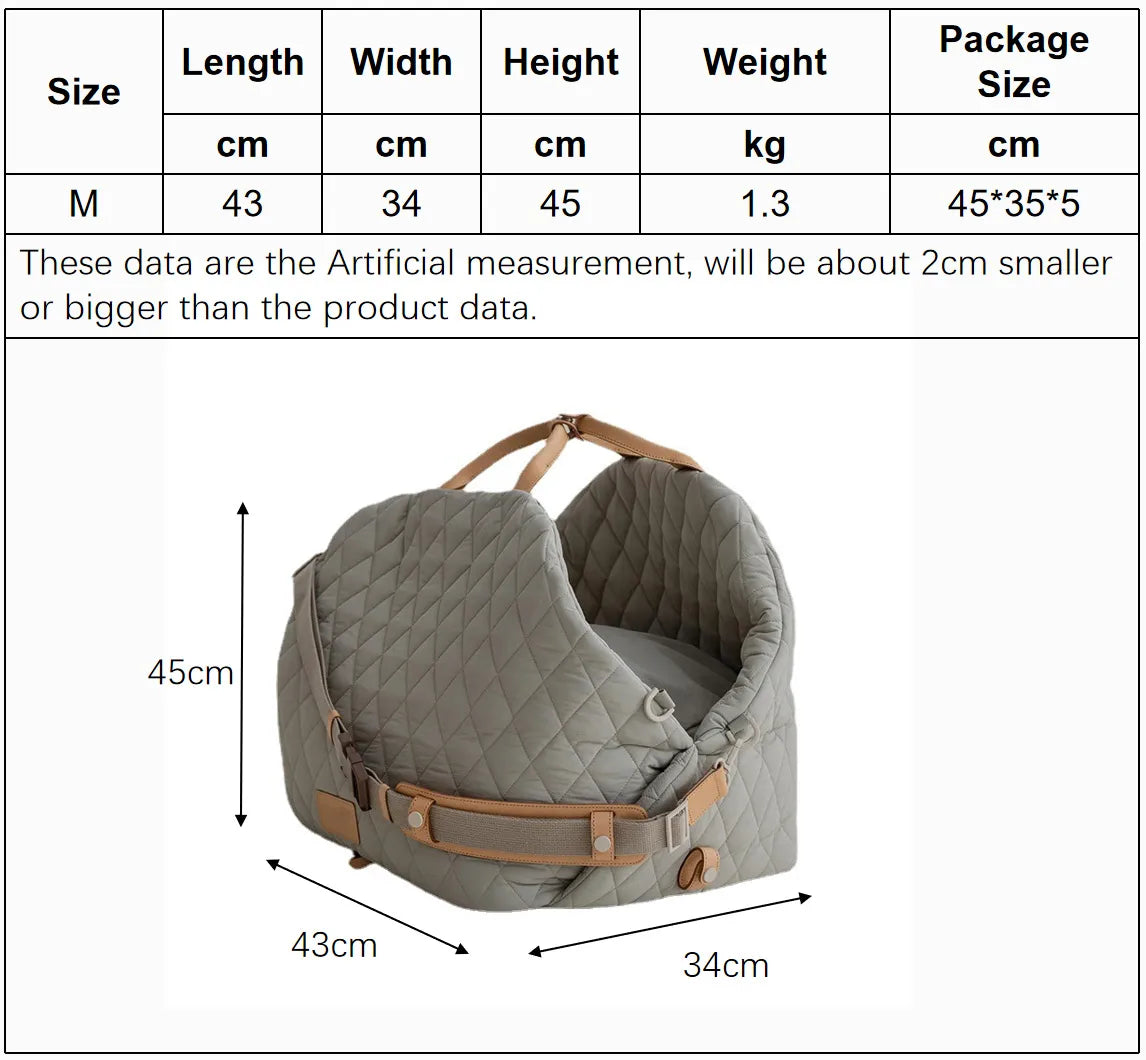 Foldable Pet Carrier — Cats & Small Dogs