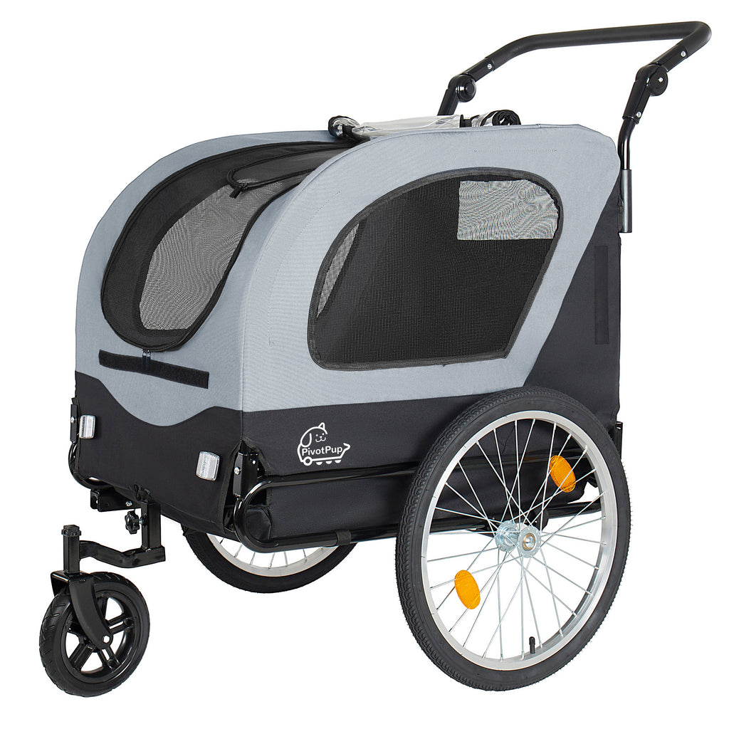 2-in-1 dog bike trailer and pet stroller - product image 4