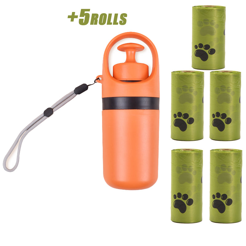 Claw pooper scooper in use on grass