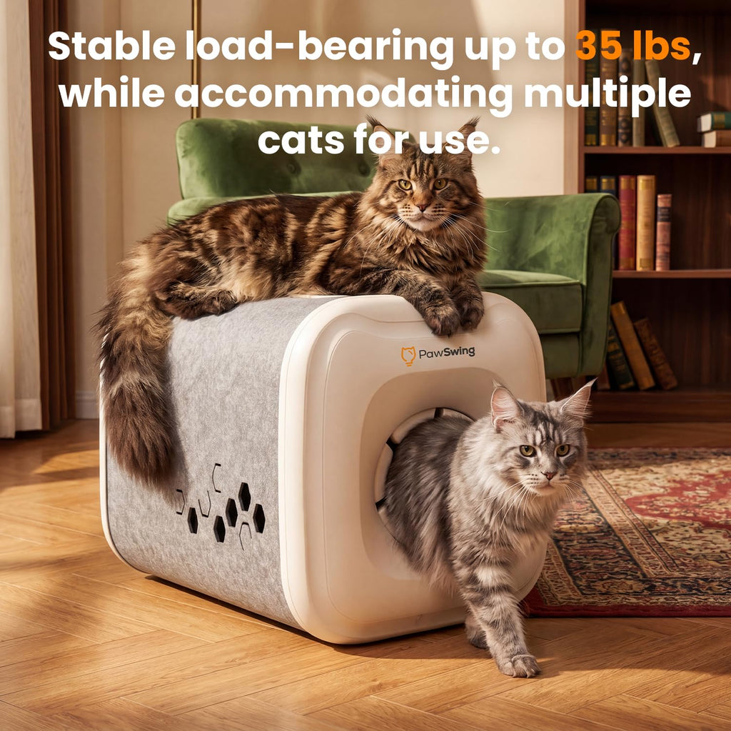 Cat Self-Grooming Box with 360° Fur Collector