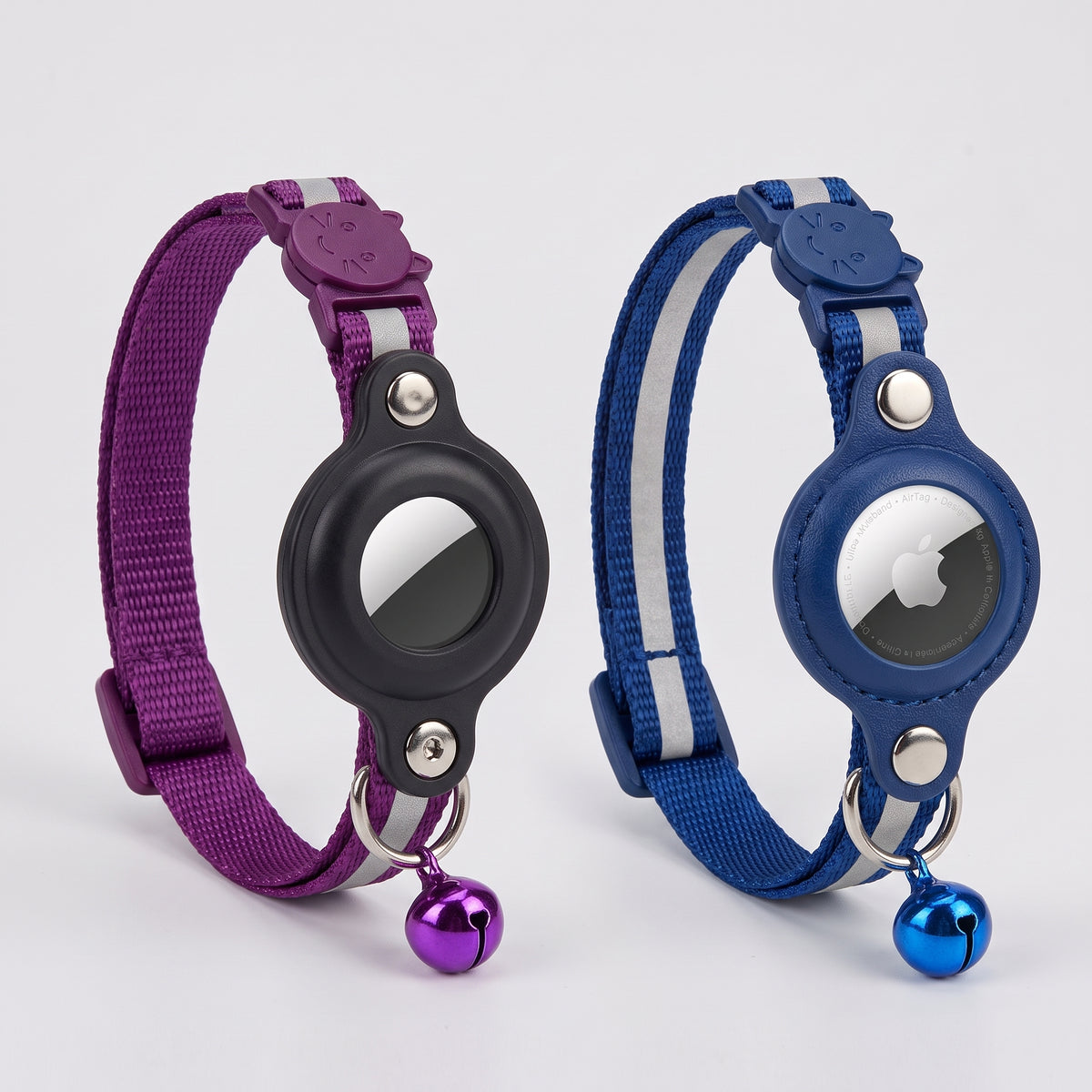 Safety Breakaway Cat Collar with AirTag Pocket