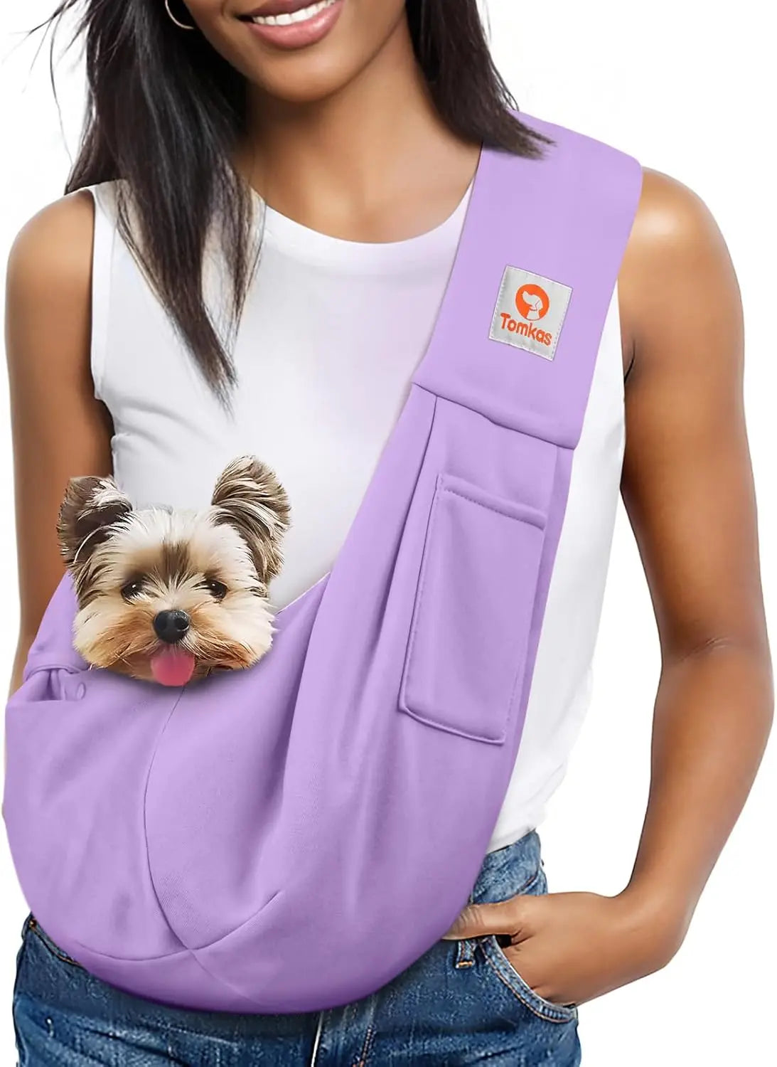 Small Dog & Cat Sling Carrier (3–10 lb)