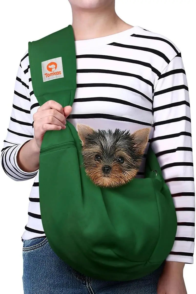 Small Dog & Cat Sling Carrier (3–10 lb)