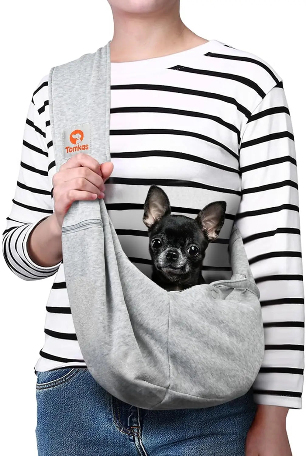 Small Dog & Cat Sling Carrier (3–10 lb)