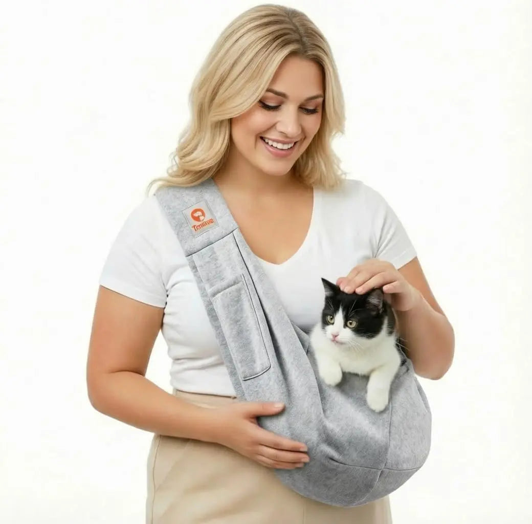 Small Dog & Cat Sling Carrier (3–10 lb)