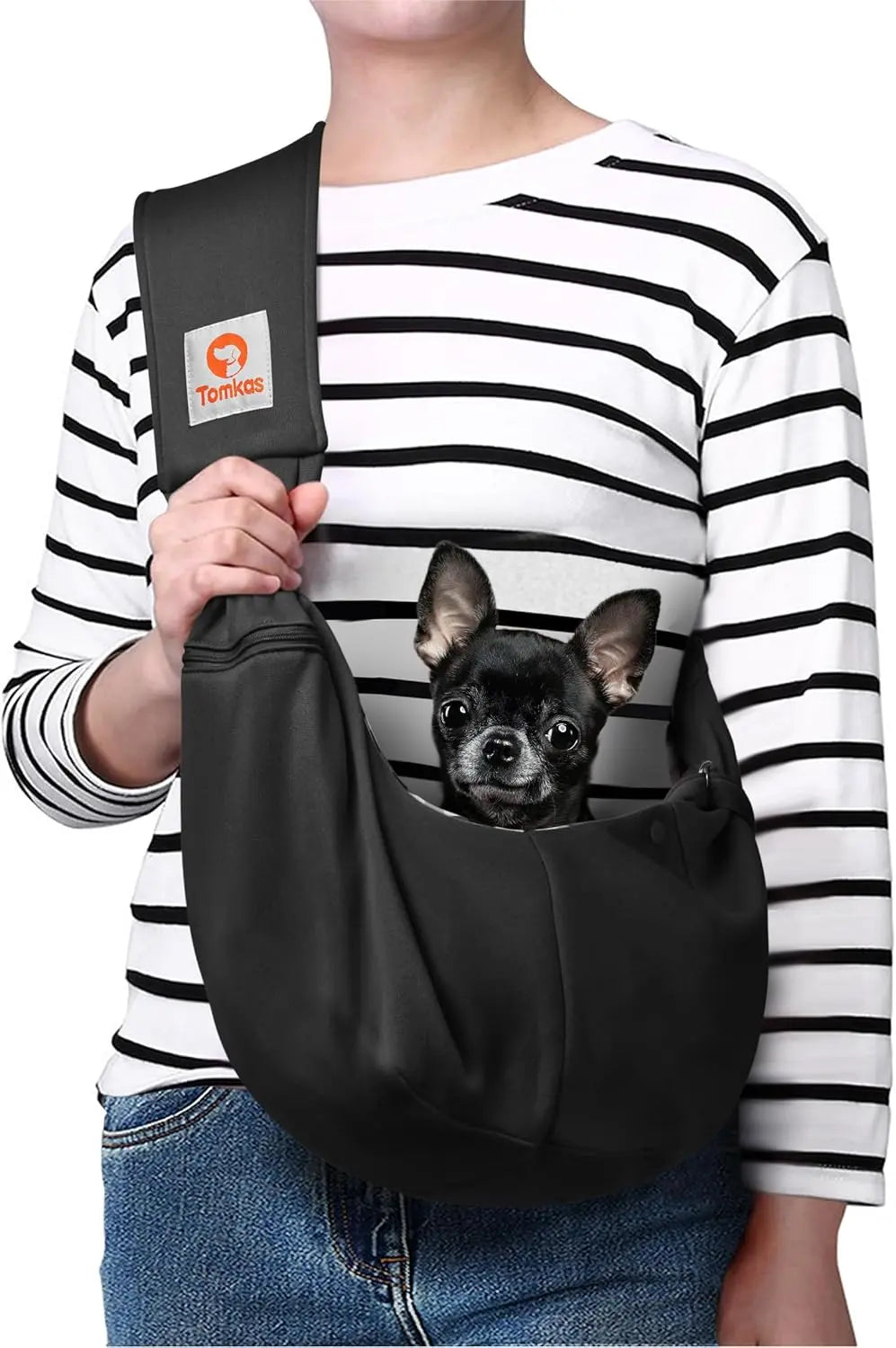 Small Dog & Cat Sling Carrier (3–10 lb)