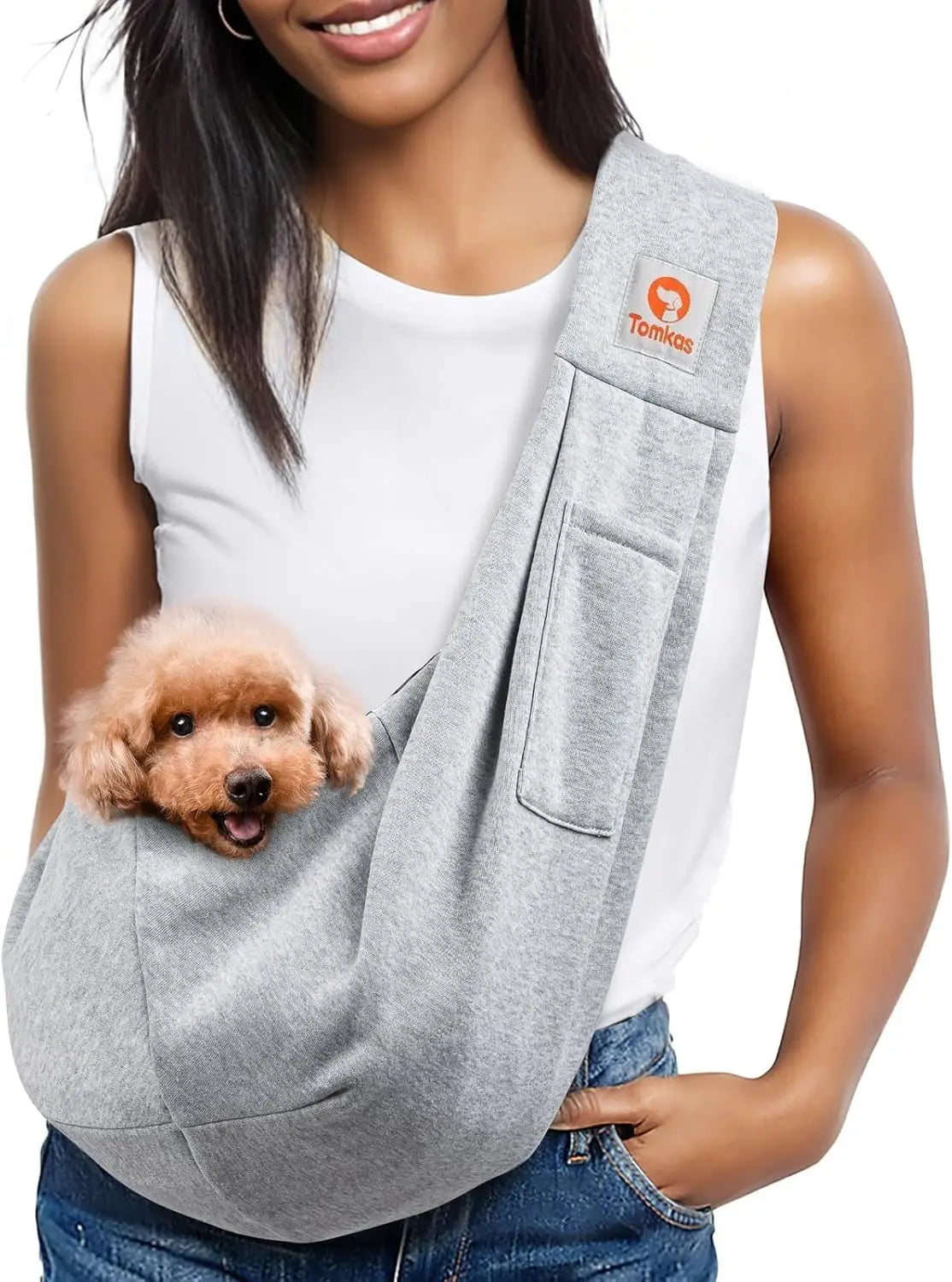 Small Dog & Cat Sling Carrier (3–10 lb)
