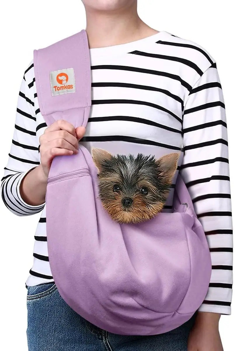 Small Dog & Cat Sling Carrier (3–10 lb)