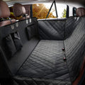 Waterproof dog back seat hammock in black, Classic version