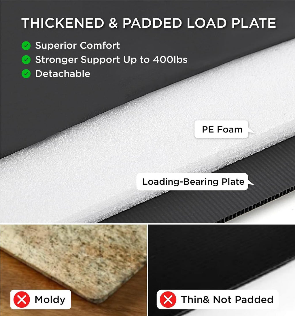 Hard-base dog back seat hammock - product image 4
