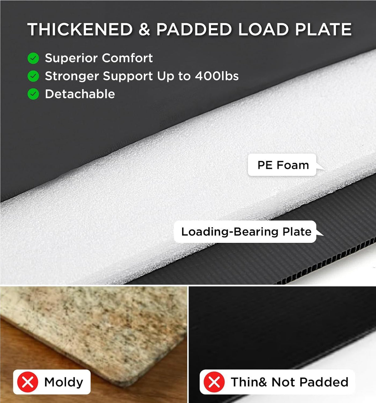 Hard-base dog back seat hammock - product image 4